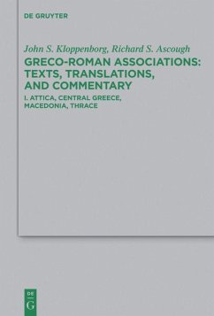 Attica, Central Greece, Macedonia, Thrace - Kloppenborg, John S.;Ascough, Richard S.