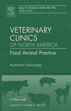 Cover Ruminant Toxicology, an Issue of Veterinary Clinics: Food Animal Practice