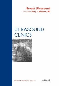 Breast Ultrasound, An Issue of Ultrasound Clinics - Whitman, Gary