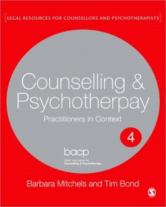 Legal Issues Across Counselling & Psychotherapy Settings - Mitchels, Barbara;Bond, Tim