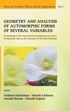 Geometry and Analysis of Automorphic Forms of Several Variables - Proceedings of the International Symposium in Honor of Takayuki Oda on the Occasion