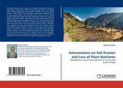 Interventions on Soil Erosion and Loss of Plant Nutrients