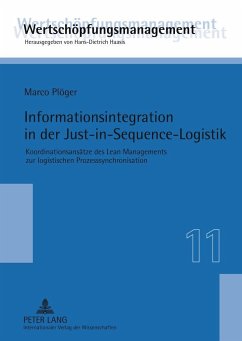 Informationsintegration in der Just-in-Sequence-Logistik - Plöger, Marco