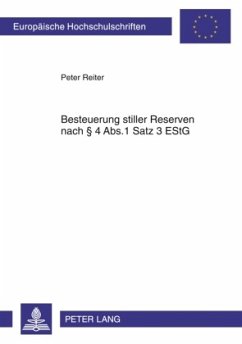 Besteuerung stiller Reserven nach 4 Abs.1 Satz 3 EStG - Reiter, Peter