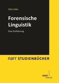 Forensische Linguistik - Fobbe, Eilika