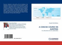 A CONCISE COURSE ON AUDITING - McDubus, Onyuka Felix