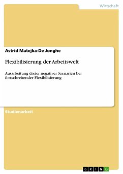 Flexibilisierung der Arbeitswelt - Matejka-De Jonghe, Astrid