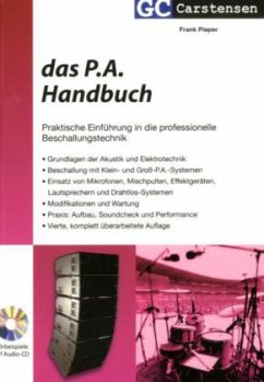 Das P. A. Handbuch, m. Audio-CD - Pieper, Frank