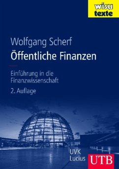 Öffentliche Finanzen - Scherf, Wolfgang
