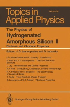 Cover The physics of hydrogenated amorphous silicon. Topics in applied physics; 56.
