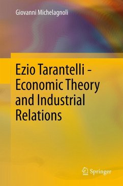 Cover Ezio Tarantelli - Economic Theory and Industrial Relations