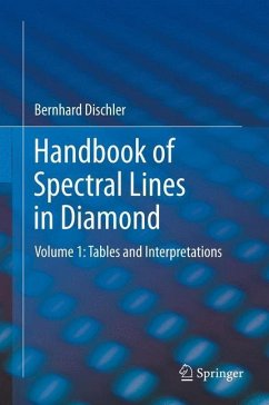 Handbook of Spectral Lines in Diamond - Dischler, Bernhard