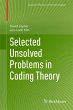 Selected Unsolved Problems in Coding... - Bild 1