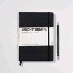 Notizbuch Medium A5 dotted schwarz