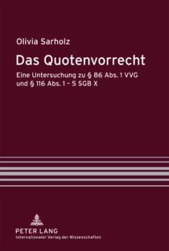 Cover Das Quotenvorrecht