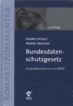 Bundesdatenschutzgesetz (BDSG), Kompaktkommentar