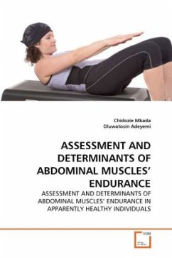 ASSESSMENT AND DETERMINANTS OF ABDOMINAL MUSCLES' ENDURANCE - Mbada, Chidozie Adeyemi, Oluwatosin