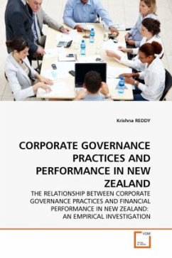 CORPORATE GOVERNANCE PRACTICES AND PERFORMANCE IN NEW ZEALAND - REDDY, Krishna