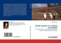 Health systems in a context of HIV/AIDS - Veenstra, Nina