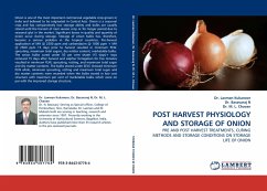 POST HARVEST PHYSIOLOGY AND STORAGE OF ONION - Kukanoor, Laxman; Basavaraj N; M. L. Chavan