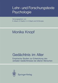 Gedächtnis im Alter - Knopf, M.