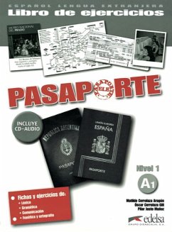 Pasaporte / A1 - Übungsbuch mit CD - Cerrolaza Aragón, Matilde; Cerrolaza Gili, Óscar; Justo Munoz, Pilar