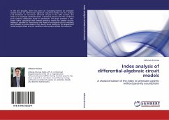 Index analysis of differential-alebraic circuit models
