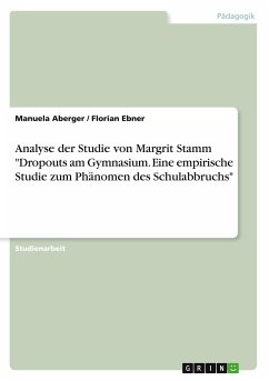 Analyse der Studie von Margrit Stamm 