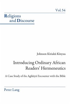 Introducing Ordinary African Readers¿ Hermeneutics - Kinyua, Johnson