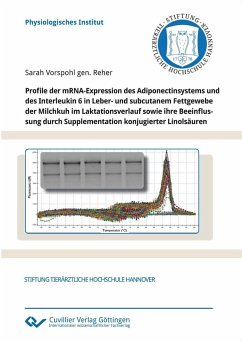 Profile der mRNA-Expression des Adiponectinsystems und des Interleukin 6 in Leber- und subcutanem Fettgewebe der Milchkuh im Laktationsverlauf sowie ihre Beeinflussung durch Supplementation konjugierter Linolsäuren - Vorspohl, Sarah