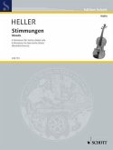 Stimmungen, für Violine (Viola) solo