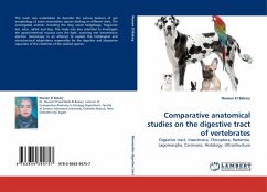 Comparative anatomical studies on the digestive tract of vertebrates - Bakary, Neveen El