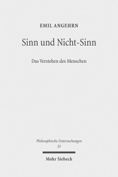 Sinn und Nicht-Sinn - Angehrn, Emil