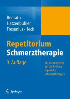 Repetitorium Schmerztherapie