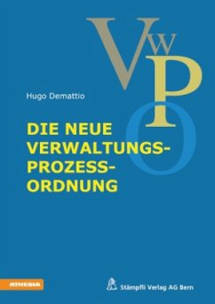 Cover Die neue Verwaltungsprozessordnung (f. Italien)
