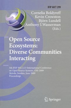 Open Source Ecosystems: Diverse Communities Interacting