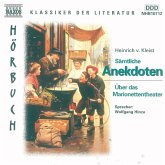 Sämtliche Anekdoten - Über das Marionettentheater (MP3-Download)