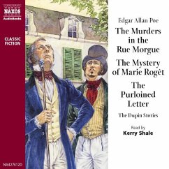 Cover The Murders in the Rue Morgue - The Mystery of Marie Rogêt - The Purloined Letter (MP3-Download)