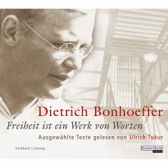 Freiheit ist ein Werk von Worten (MP3-Download) - Bonhoeffer, Dietrich