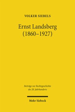Ernst Landsberg (1860-1927) - Siebels, Volker