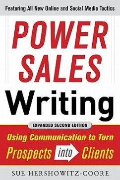 Power Sales Writing 2e - Hershkowitz-Coore, Sue A.