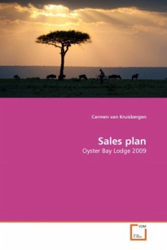 Sales plan - van Kruisbergen, Carmen