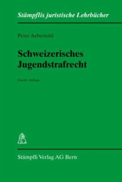 Cover Schweizerisches Jugendstrafrecht
