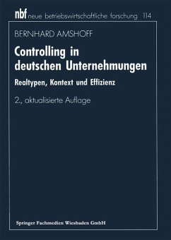 Controlling in deutschen Unternehmungen - Amshoff, Bernhard