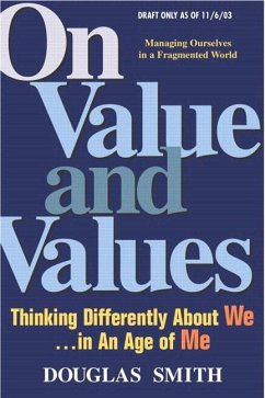 On Value and Values - Smith, Douglas