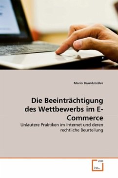Die Beeinträchtigung des Wettbewerbs im E-Commerce - Brandmüller, Mario