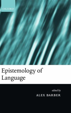 Cover Epistemology of Language