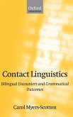 Contact Linguistics