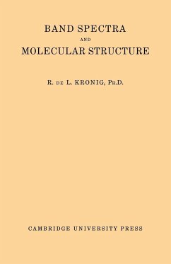 Band Spectra and Molecular Structure - Kronig, R. De L.