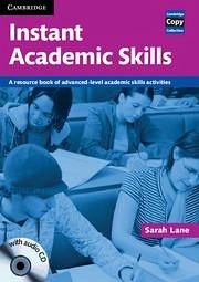Instant Academic Skills with Audio CD - Lane, Sarah